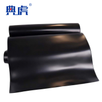 典虎 绝缘胶皮 黑色8mm*1m*10m 卷