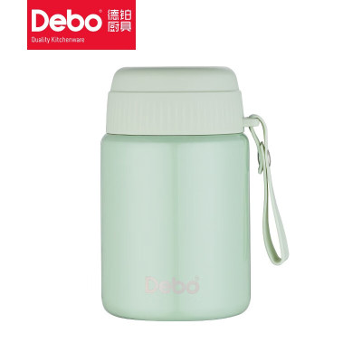 Debo德铂欧文居家304不锈钢真空保温壶 DEP-863 黑色1.6L/个