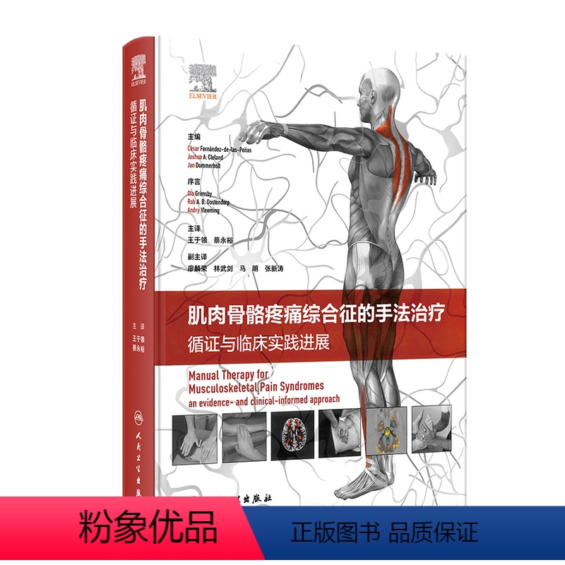 [正版]肌肉骨骼疼痛综合征的手法治疗:循证与临床实践进展 2024年5月参考书