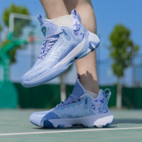 XTEP特步男鞋 新款运动鞋游云6代缓震耐磨轻便透气实战训练鞋篮球鞋876119120019 ZP