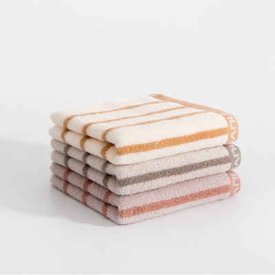 三利经典条纹面巾 9761 一条装