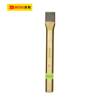 波斯(BOSI) 荧光系列合金钢扁凿 10寸250×23×13mm 支