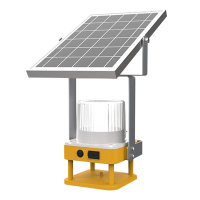 HXHX HX4845 3.7V 0.6W IP66 0.3Hz LED 太阳能声光警示灯(计价单位:个) 黄色