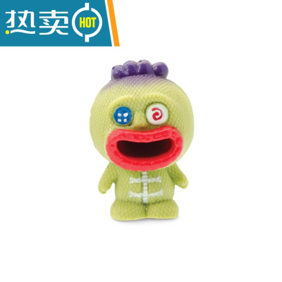 的巫蛊娃娃创意整蛊挤压新奇发泄玩具儿童万圣生日礼物真智力紫色娃娃均码仿真玩具