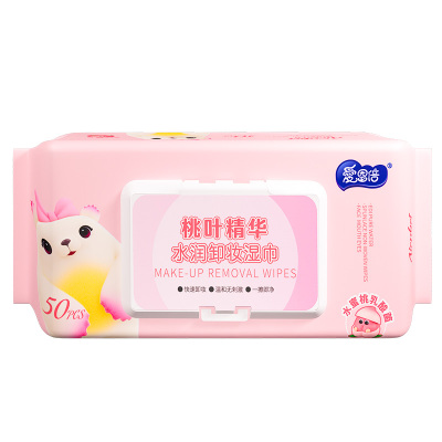 爱恩倍卸妆湿巾50片盖巾*3包