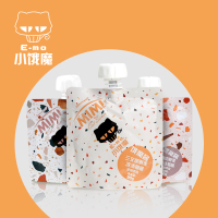 【4送2】小饿魔三文鱼鸭肉浓汤猫酱90g*4肉酱包猫咪零食奖励湿粮肉泥罐头猫零食咕噜酱