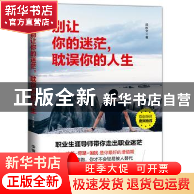 正版 别让你的迷茫,耽误你的人生 段秋文著 中国铁道出版社 9787