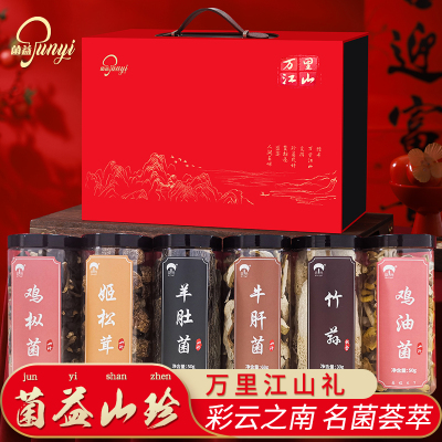 菌益 菌菇干货礼盒山珍年货特产云南菌春节送礼佳品企业采购送客户