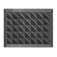 好企来 防滑地垫 单刷灰色 75*120cm