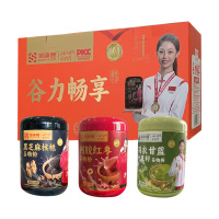蒲臻善谷物粉杂粮冲调饮品即食代餐谷力畅享谷物粉礼盒1500g