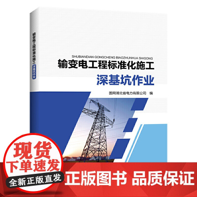 输变电工程标准化施工 深基坑作业