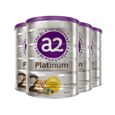 4罐装|澳洲a2Platinum白金版婴幼儿奶粉2段900g(6-12月)