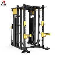 康力强KLQ1057商用小飞鸟杠铃举重深蹲卧推框架综合力量训练健身器械