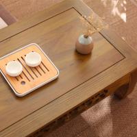 汐岩东北炕桌实木农村家用榻榻米小茶几简约现代飘窗桌子榆桌矮桌