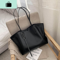 软面单肩大包包女2020新款潮韩版百搭大容量简约时尚手提包托特包NEW LAKE