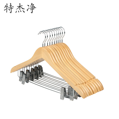 特杰净TJ-YJ301 衣架 9个组(计价单位:组)原木色