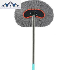 汽车擦车掸子洗车刷子用品 长柄可伸缩软毛刷子棉线刷车拖把工具 三维工匠