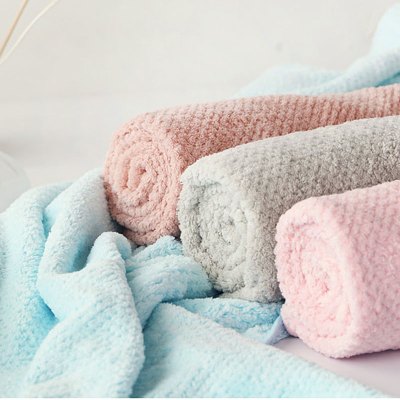 科技纤维面料菠萝格大浴巾75*140cm