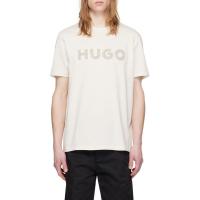 Hugo boss纯棉短袖T恤男圆领直下摆休闲简约百搭夏季男士基础款