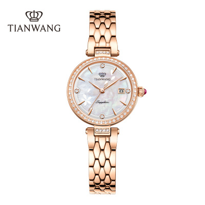 天王时尚女表ins风高颜值女士手表轻奢石英表送女友生日礼物推荐小众腕表31367