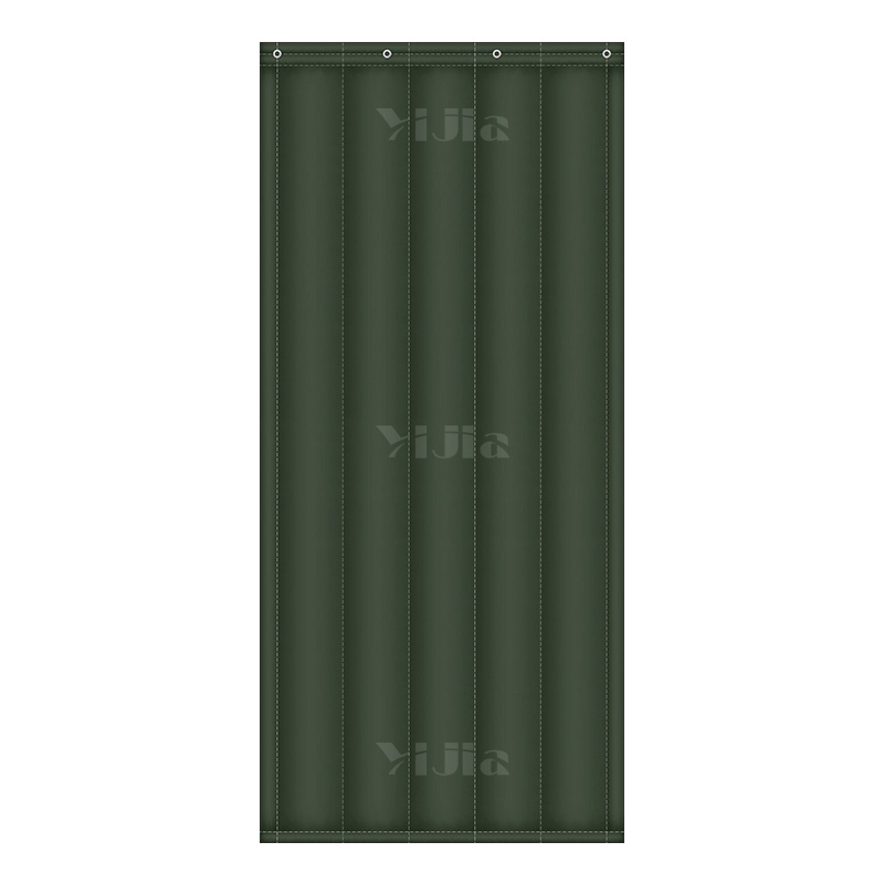 翌嘉YJ3111660 牛津布棉门帘保暖保温门帘防风防寒 绿色