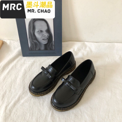 软妹日系jk小皮鞋女韩版百搭学生可爱单鞋2020春季新款英伦风学院墨斗潮品休闲鞋