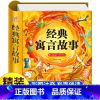 [硬壳精装]经典寓言故事 [正版]精装硬壳 经典寓言故事幼儿绘本 中国古代寓言故事注音版大全一年级课外阅读书籍老师带拼音