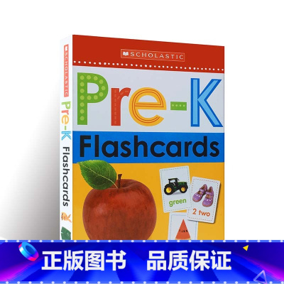 闪卡:Get Ready For Pre-K [正版]英文原版 Flash Cards: Sight Words 视觉词