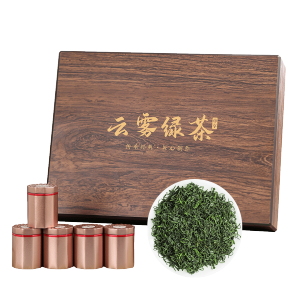 源御露云雾绿茶新茶高山炒青绿茶明前茶叶耐泡礼盒装过节备礼茶叶500克 500g