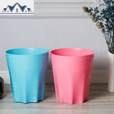 家用垃圾桶桌面可爱餐桌客厅创意儿童分类小小号卧室卡通简约北欧 三维工匠