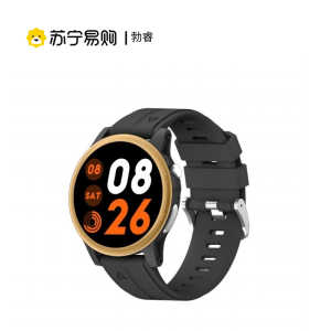 勃睿[苏宁自营]健康款无创血糖检测ZL89(QRCord)心率心电血压语音助手蓝牙通话智能手表