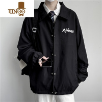 YANXU外套男百搭韩版潮流男生夹克潮牌ins宽松港风日系痞帅感