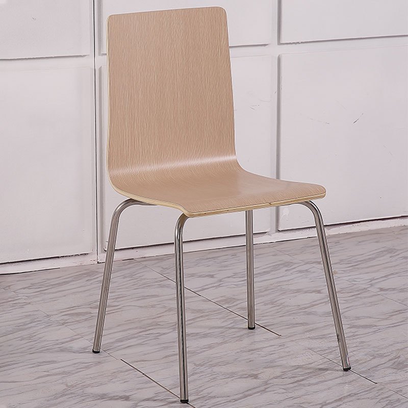 质凡快餐椅员工食堂大排档饭店餐椅店培训椅洽谈椅