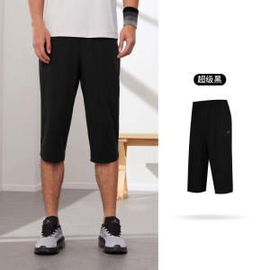 361°七分裤男新款宽松透气运动短裤健身休闲裤速干跑步短裤男652524704V