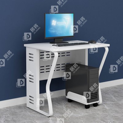 居将 钢架电脑桌培训桌机房电脑桌学习桌课桌 单人位M款