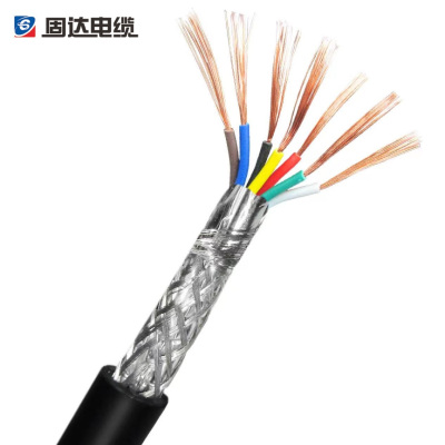 固达电缆 铜芯软电线 ZR-RVVP-300/300V-4*1 米