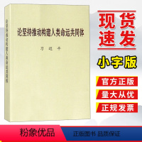 [正版]论坚持推动构建人类命运共同体 小字本普及本 中央文献出版社 专题文集重要文稿85篇 9787507346794