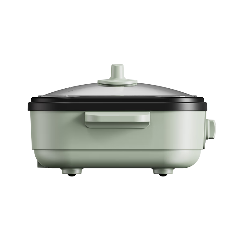 九阳(Joyoung)HG10-G551电火锅电磁加热大火力电热锅家用多功能锅烤涮肉电炒锅 1L [涮烤一体]