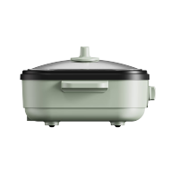 九阳(Joyoung)HG10-G551电火锅电磁加热大火力电热锅家用多功能锅烤涮肉电炒锅 1L [涮烤一体]