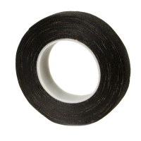 迅众 加厚绒布胶带黑色植绒消除中控异响发动机舱线路降噪屏蔽绝缘胶贴涤沦布阻燃电工包扎耐高温汽车线束胶带