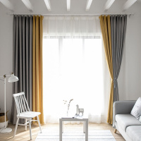 窗帘 布艺窗帘 宿舍窗帘100*100cm