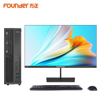 方正(Founder)国产台式机电脑(FDW2233X)海光3230/16G/512G固态/DVD刻录/独显2G/23.8英寸显示器