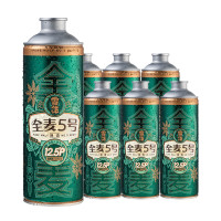 雪花(SNOW)啤酒 全麦5号全麦芽醇香啤酒 1L*6罐 整箱装