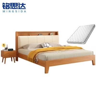 铭思达实木床