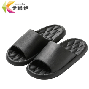 卡漫步 拖鞋 KMB-16GF 双 黑色 36-37-38-39-40-41-42-43-44-45
