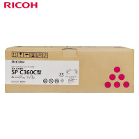 理光(Ricoh)SP C360C 品红墨粉盒 1支装 适用于SP C360DNw/C360SFNw