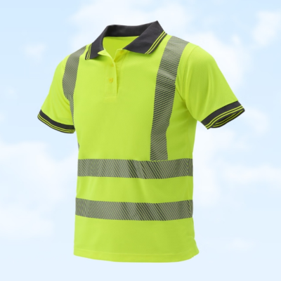 CMCBRIGHT 反光衣 环卫施工工地汽车交通安全警示衣 003022Y 荧光黄 L