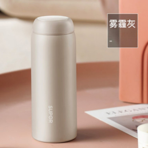 苏泊尔保温杯女生简约便携少女心可爱水杯子316不锈钢大容量