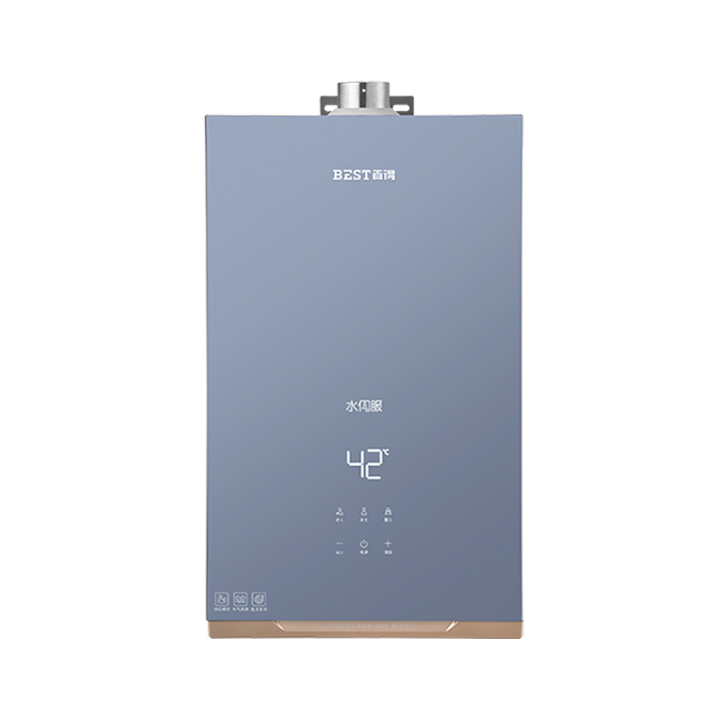 百得(BEST)华帝股份燃气热水器16JDH05 16升恒温水伺服燃气热水器AI恒温双伺服微焰精控技术5重健康净滤
