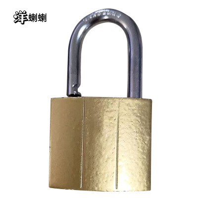 洋蝲蝲 C级铜芯挂锁 50mm 单位:把